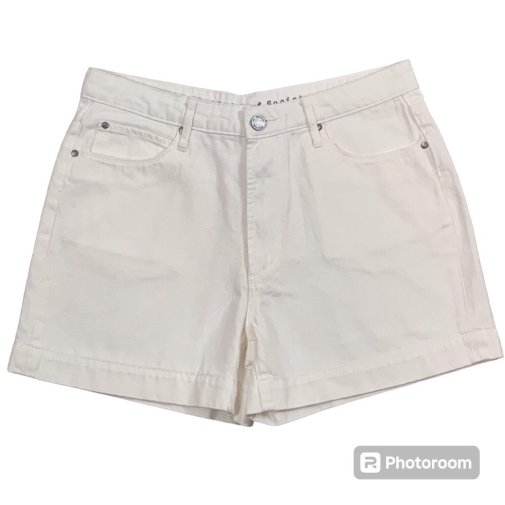Articles of Society | High Rise Cotton Shorts
